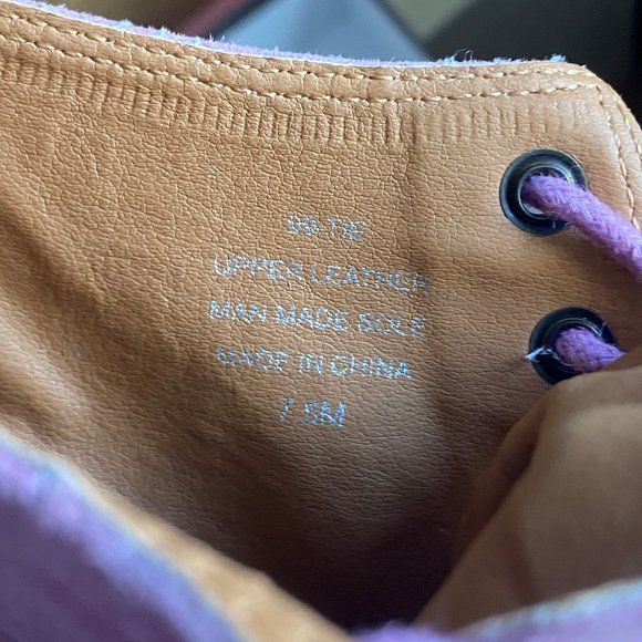 Jeffrey Campbell LAVENDER 99 TIE WEDGES Size 7.5 slightly USED. LILAC - Picture 7 of 11